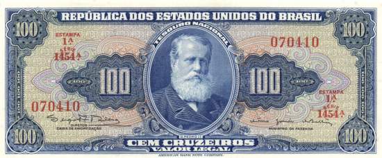 100 Cruzeiros